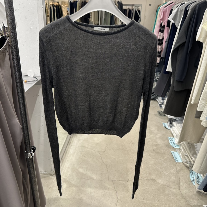 HELVETICA韓國直郵實拍女裝新品職業熱賣休閑26春夏針織衫HELVETICA針織衫圖色4