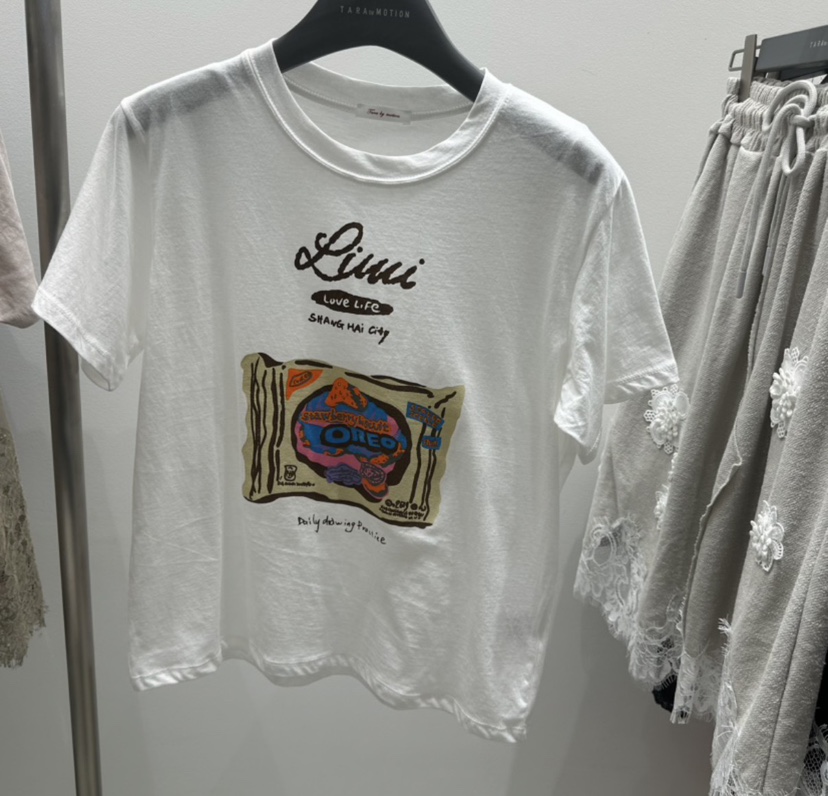 TARABY MOTION韓國東大門直郵女裝新品人氣推薦時尚26春夏T恤TARABY MOTIONT恤圖色5