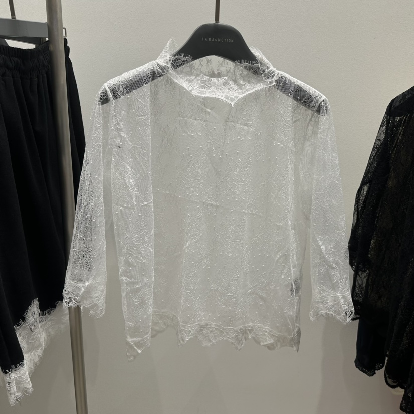 TARABY MOTION韓國東大門代購女士新品推薦人氣襯衫蕾絲衫TARABY MOTION襯衫/蕾絲衫圖色1