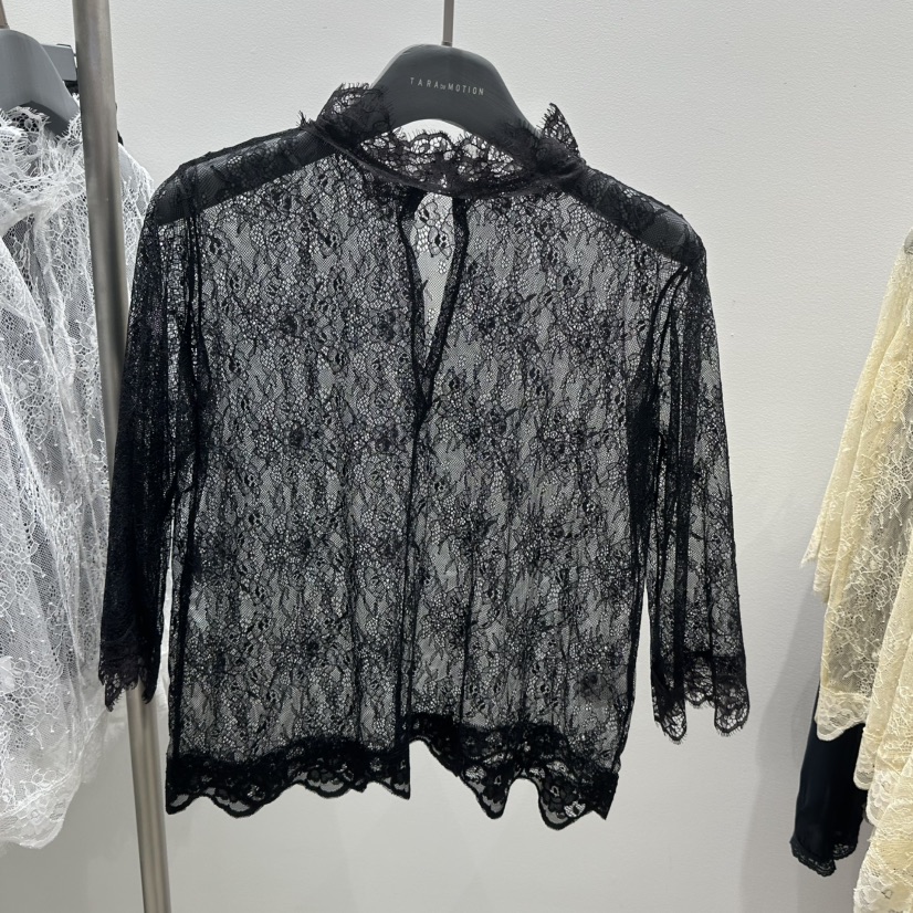 TARABY MOTION韓國東大門代購女士新品推薦人氣襯衫蕾絲衫TARABY MOTION襯衫/蕾絲衫圖色2