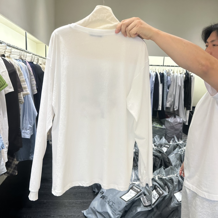 TOMGIRL韓國東大門代購女士新款職業休閑時尚推薦長袖T恤TOMGIRL長袖T恤