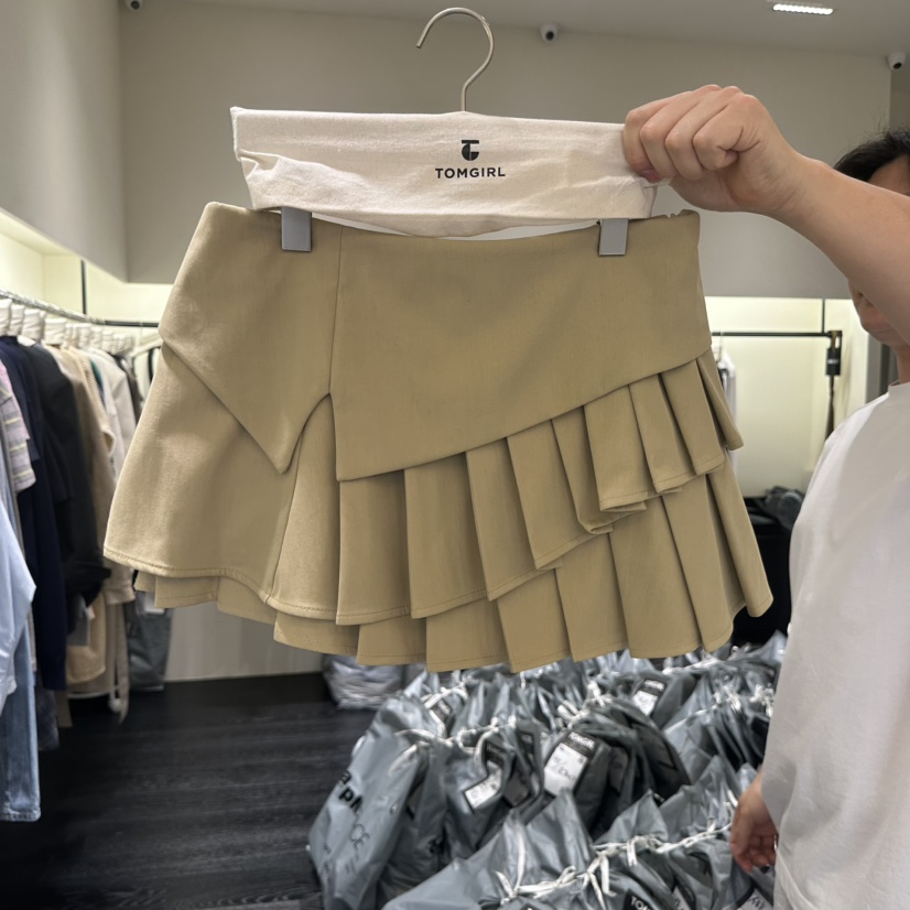 TOMGIRL韓國東大門直郵女裝新品熱賣職業推薦時尚人氣短裙TOMGIRL短裙圖色2