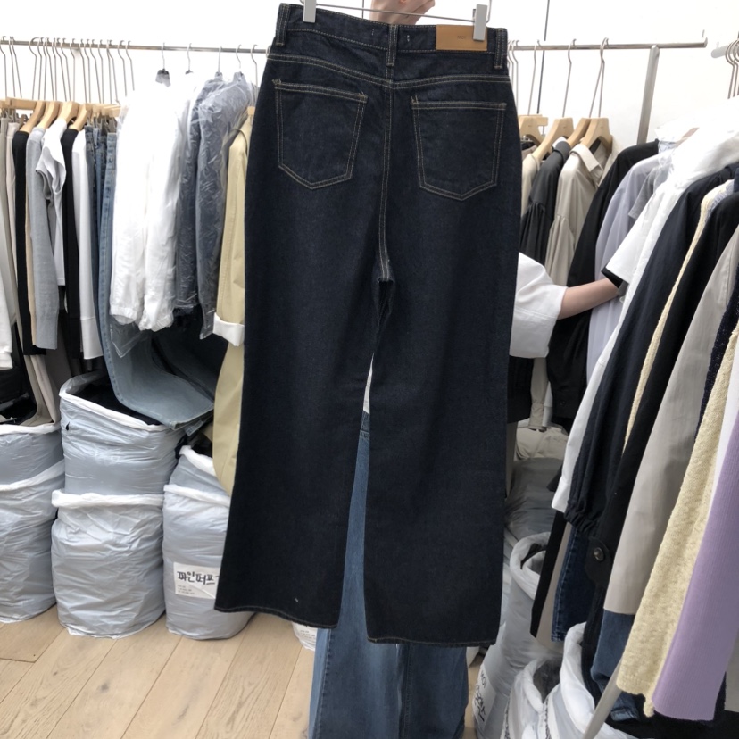 MOI-A韓國直郵實拍女士新款26春夏人氣推薦時尚熱賣牛仔褲MOI-A牛仔褲