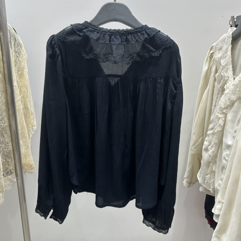 TARABY MOTION韓國東大門代購女裝新品人氣時尚襯衫蕾絲衫TARABY MOTION襯衫/蕾絲衫