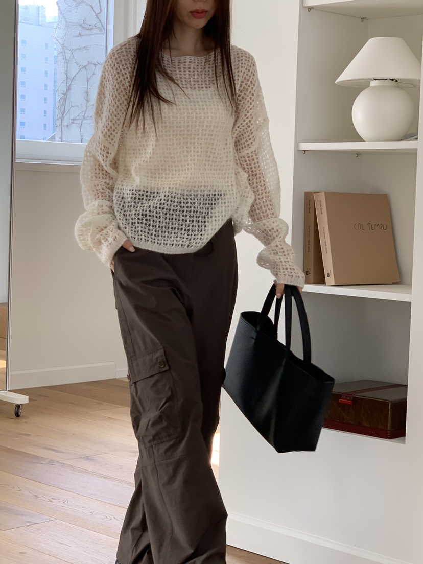 CICI韓國東大門代購女裝新款26春夏職業時尚休閑推薦針織衫Ci Ci針織衫