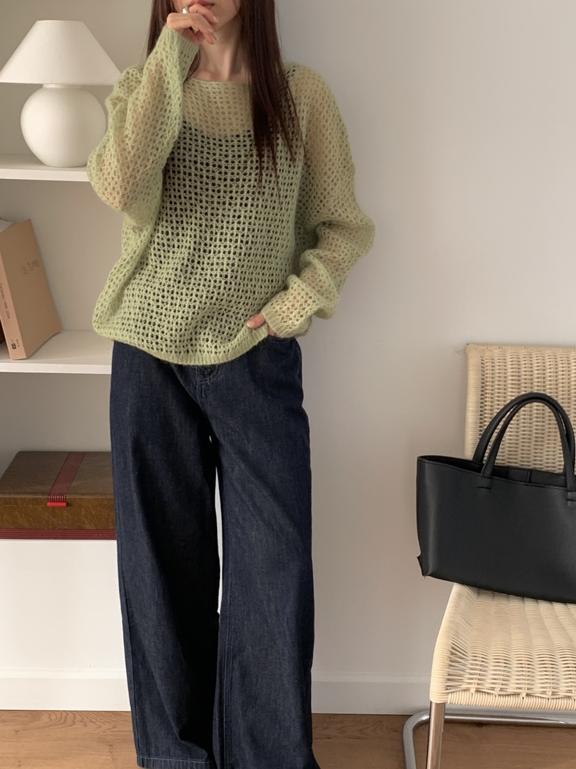 CICI韓國東大門代購女裝新款26春夏職業時尚休閑推薦針織衫Ci Ci針織衫