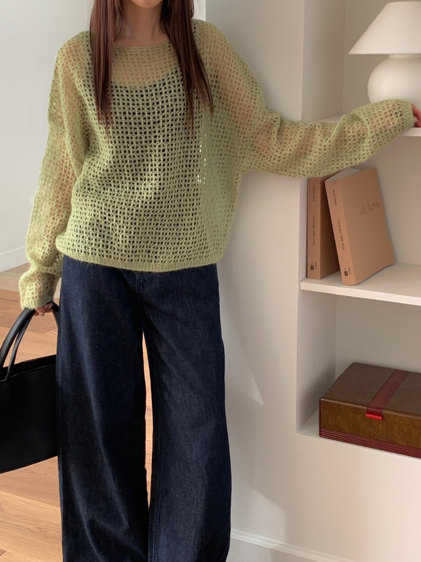 CICI韓國東大門代購女裝新款26春夏職業時尚休閑推薦針織衫Ci Ci針織衫