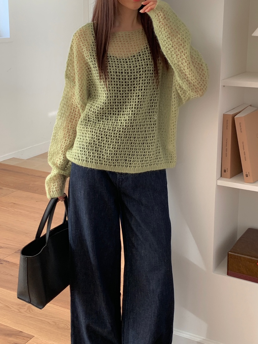 CICI韓國東大門代購女裝新款26春夏職業時尚休閑推薦針織衫Ci Ci針織衫