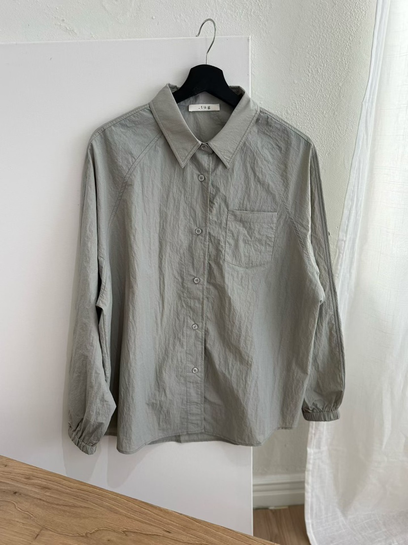 TUG韓國直郵女士新品時尚人氣職業推薦26春夏休閑襯衫蕾絲衫TUG襯衫/蕾絲衫圖色3