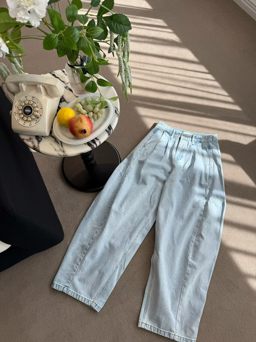 TUG韓國東大門直郵女士新款職業推薦休閑人氣熱賣時尚牛仔褲TUG牛仔褲圖色1