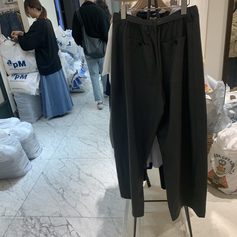 RAWROW韓國直郵女裝新品休閑熱賣推薦26春夏職業休閑褲羊毛RAWROW休閑褲