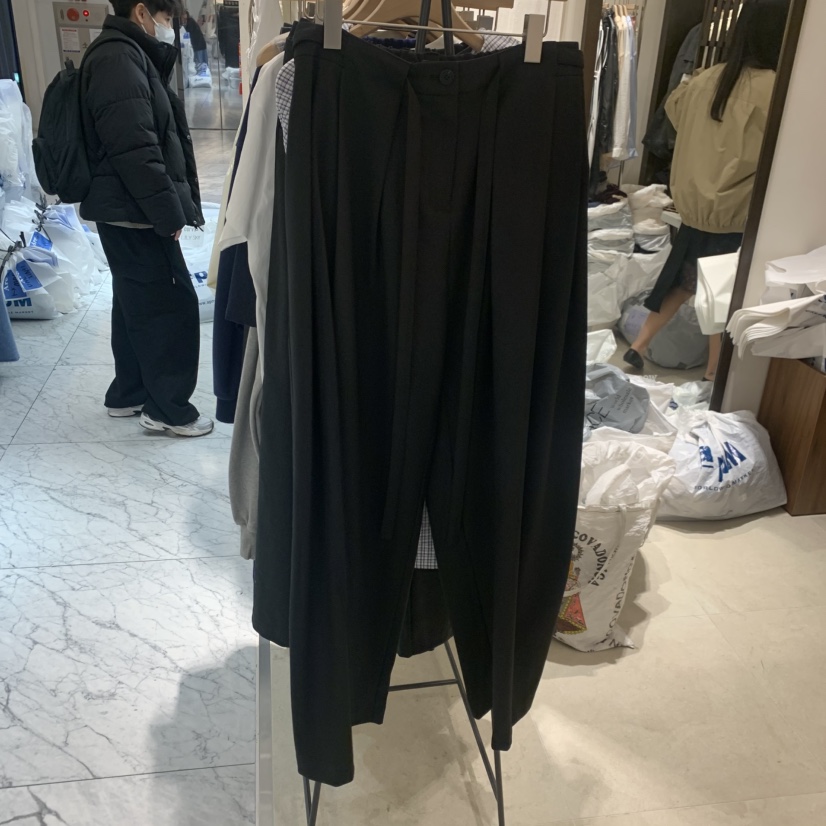 RAWROW韓國直郵女裝新品休閑熱賣推薦26春夏職業休閑褲羊毛RAWROW休閑褲圖色2