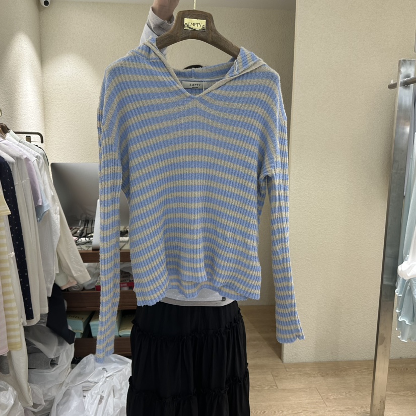 EMPTY韓國東大門代購女士新品時尚人氣熱賣休閑職業針織衫EMPTY針織衫圖色2