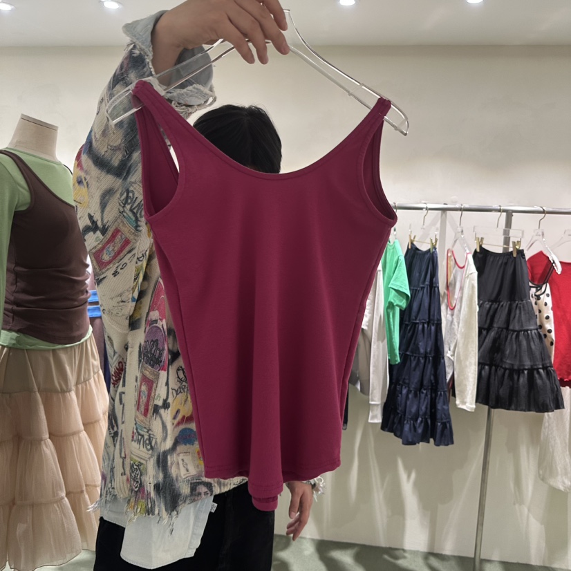 JERRY HALL-P韓國直郵女士新品時尚熱賣推薦職業吊帶背心JERRY HALL吊帶/背心圖色1