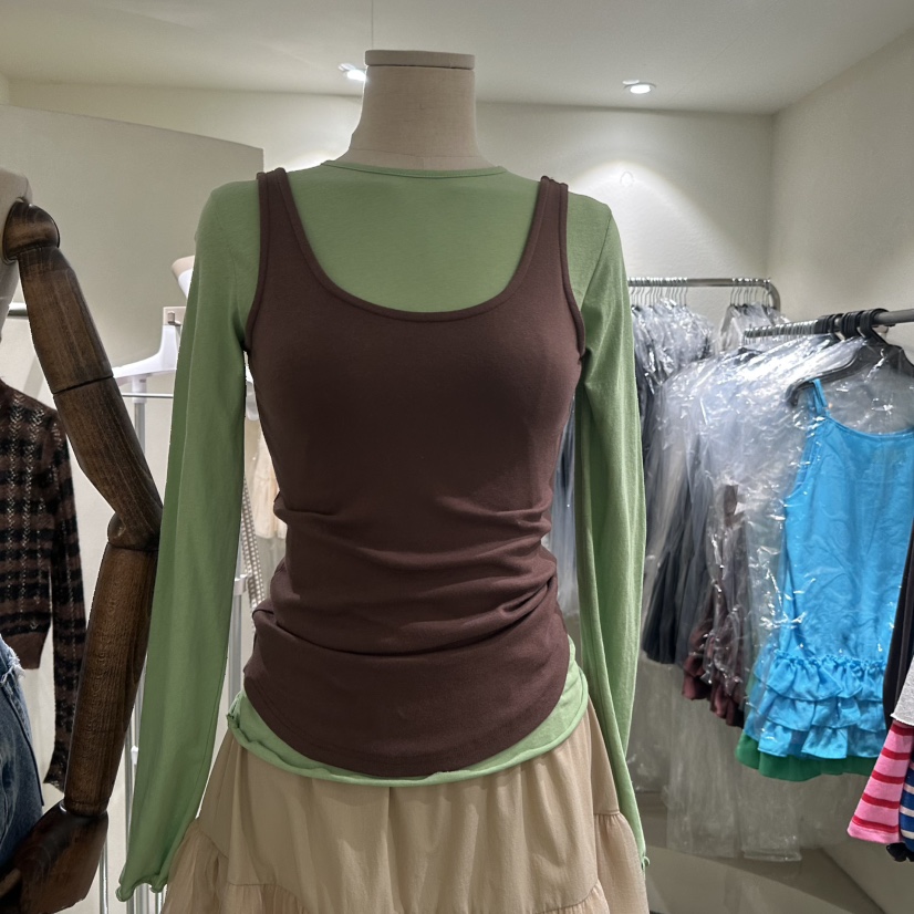 JERRY HALL-P韓國直郵女士新品時尚熱賣推薦職業吊帶背心JERRY HALL吊帶/背心圖色3