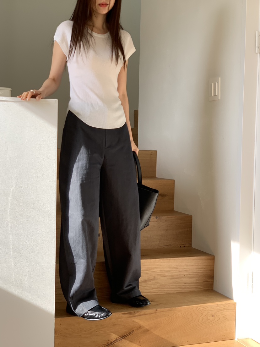 CICI韓國代購女士新款熱賣人氣26春夏休閑推薦休閑褲棉質Ci Ci休閑褲