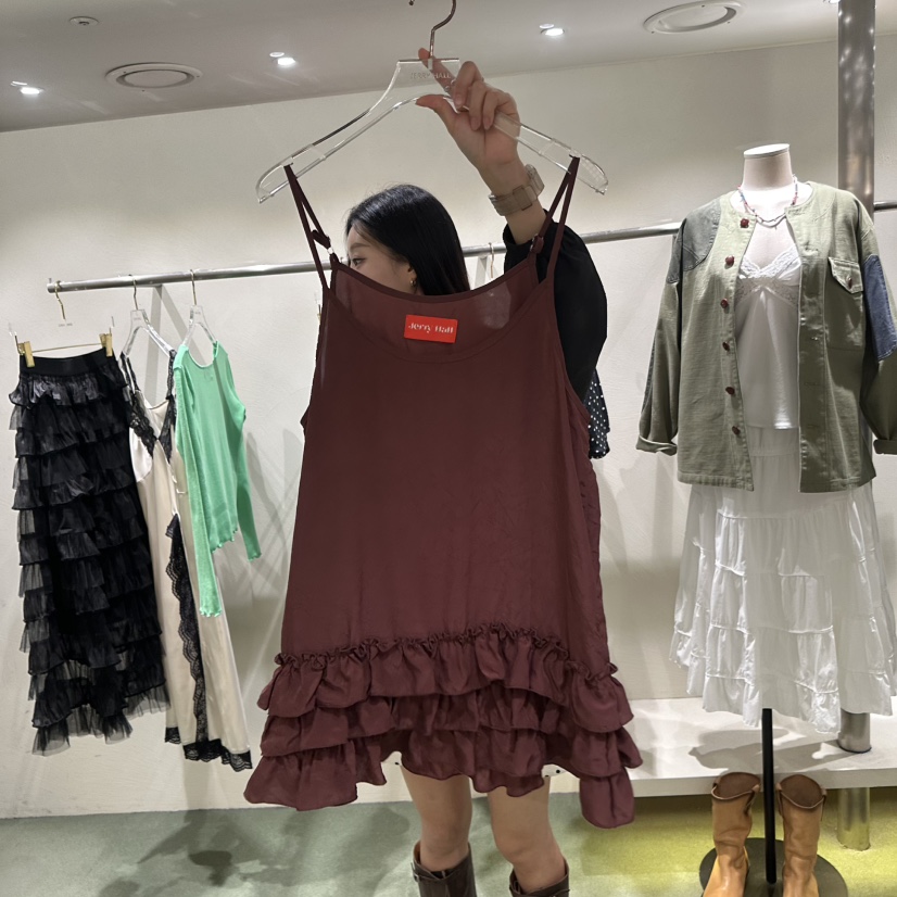 JERRY HALL-P韓國東大門代購女裝新款時尚連衣裙不含內搭JERRY HALL連衣裙圖色2