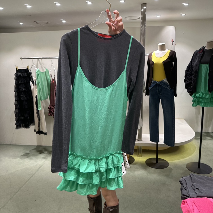 JERRY HALL-P韓國東大門代購女裝新款時尚連衣裙不含內搭JERRY HALL連衣裙圖色3