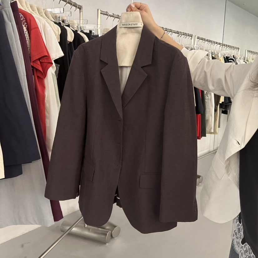 DOUBLE STANDARD/LE SMOKING/MAISONSTAFF韓國東大門代購女士新款推薦夾克MAISONSTAFF夾克圖色2