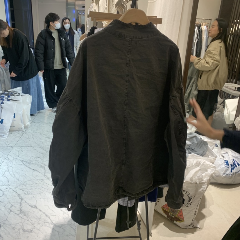 RAWROW韓國直郵女裝新款熱賣職業人氣休閑推薦26春夏夾克水洗RAWROW夾克