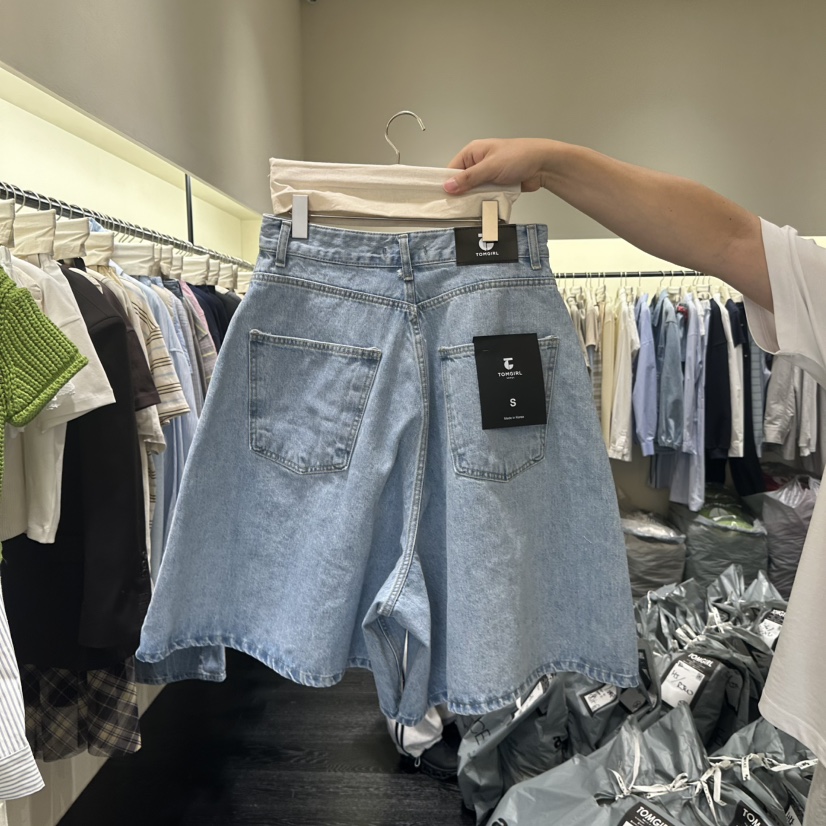 TOMGIRL韓國東大門直郵女士新品26春夏休閑職業人氣推薦短褲TOMGIRL短褲