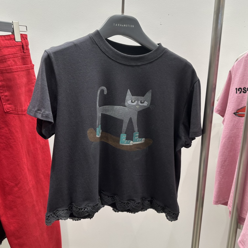 TARABY MOTION韓國代購女裝新款職業人氣熱賣休閑推薦T恤TARABY MOTIONT恤圖色3