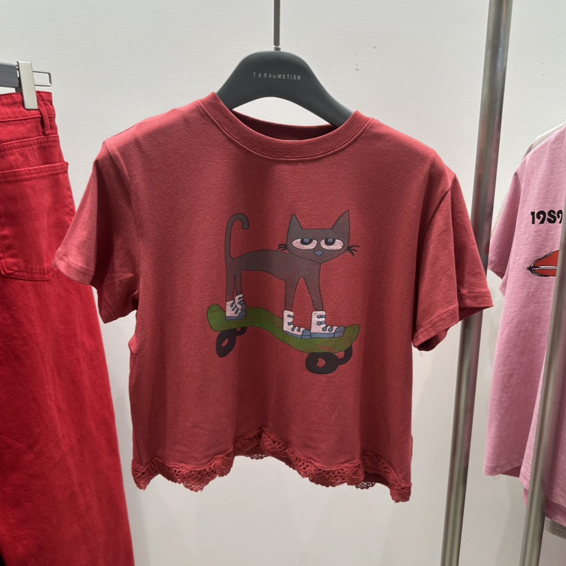 TARABY MOTION韓國代購女裝新款職業人氣熱賣休閑推薦T恤TARABY MOTIONT恤圖色4