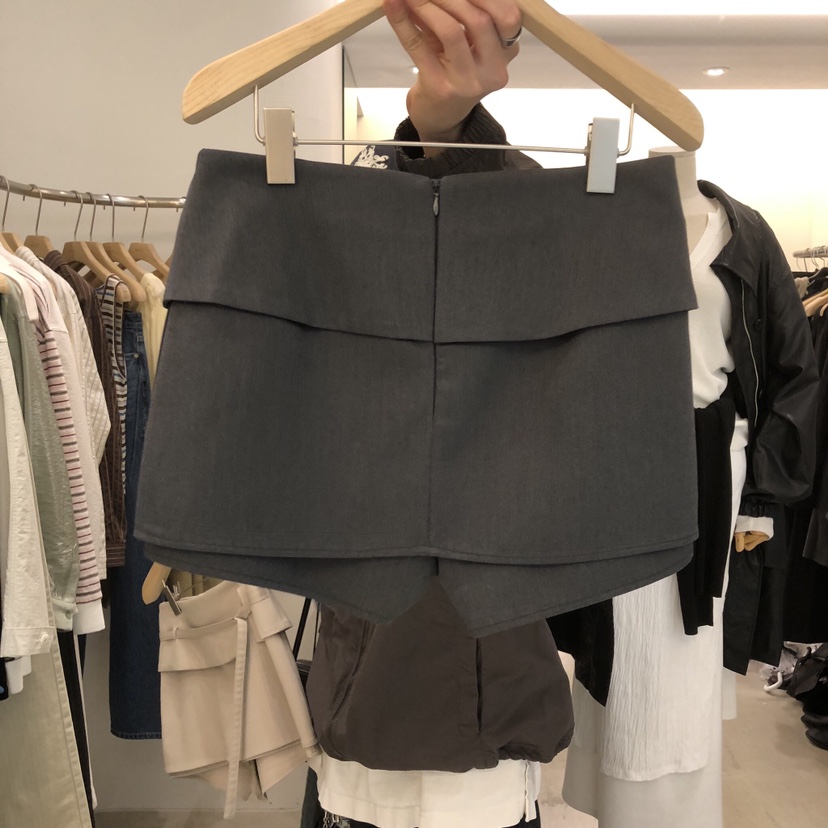 PHILO韓國代購女士新款休閑26春夏時尚職業推薦人氣熱賣裙褲PHILO裙褲