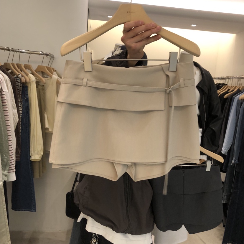 PHILO韓國代購女士新款休閑26春夏時尚職業推薦人氣熱賣裙褲PHILO裙褲圖色2