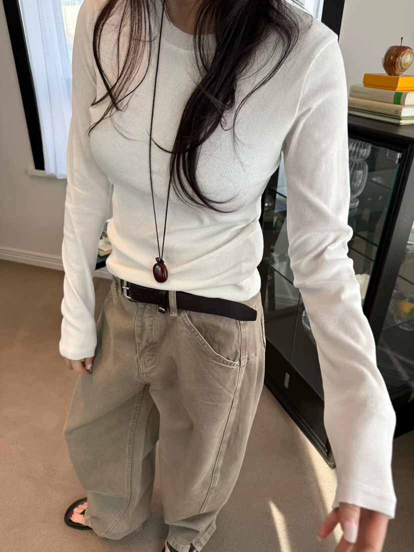 TUG韓國東大門代購女士新款推薦職業人氣時尚休閑長袖T恤TUG長袖T恤圖色4