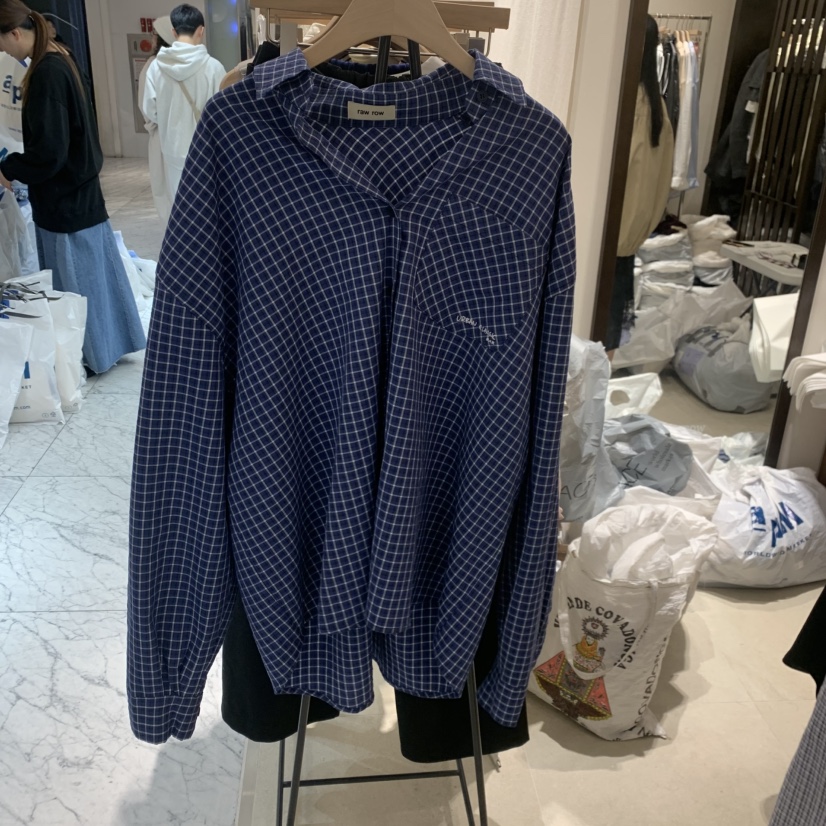 RAWROW韓國東大門直郵女士新款休閑推薦人氣26春夏襯衫蕾絲衫RAWROW襯衫/蕾絲衫圖色2