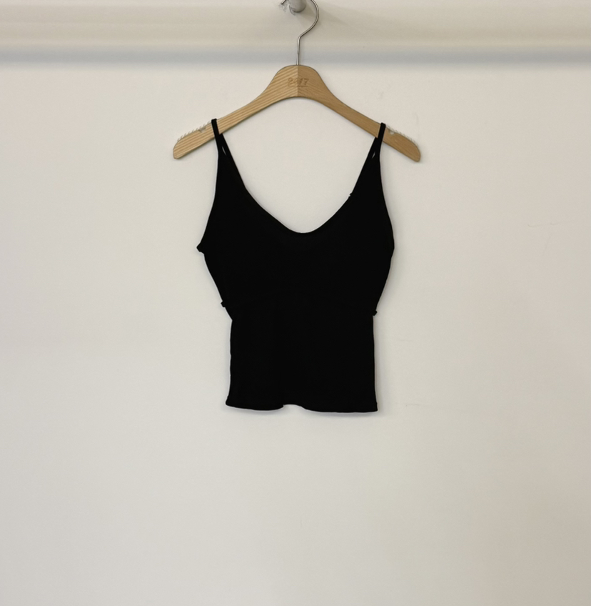 TWENTY FOUR SEVEN24-7韓國東大門代購女裝新品熱賣吊帶背心TEWNTY FOUR SEVEN24-7吊帶/背心圖色3黑色