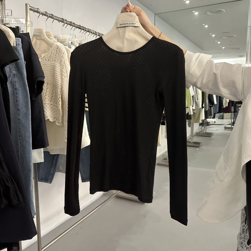 DOUBLE STANDARD/LE SMOKING/MAISONSTAFF韓國東大門代購女裝新款職業針織衫MAISONSTAFF針織衫圖色2