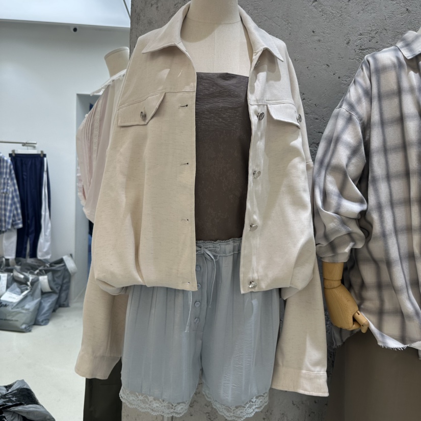 SIXTEEN韓國直郵女裝新款26春夏人氣休閑推薦職業熱賣夾克SIXTEEN夾克圖色2