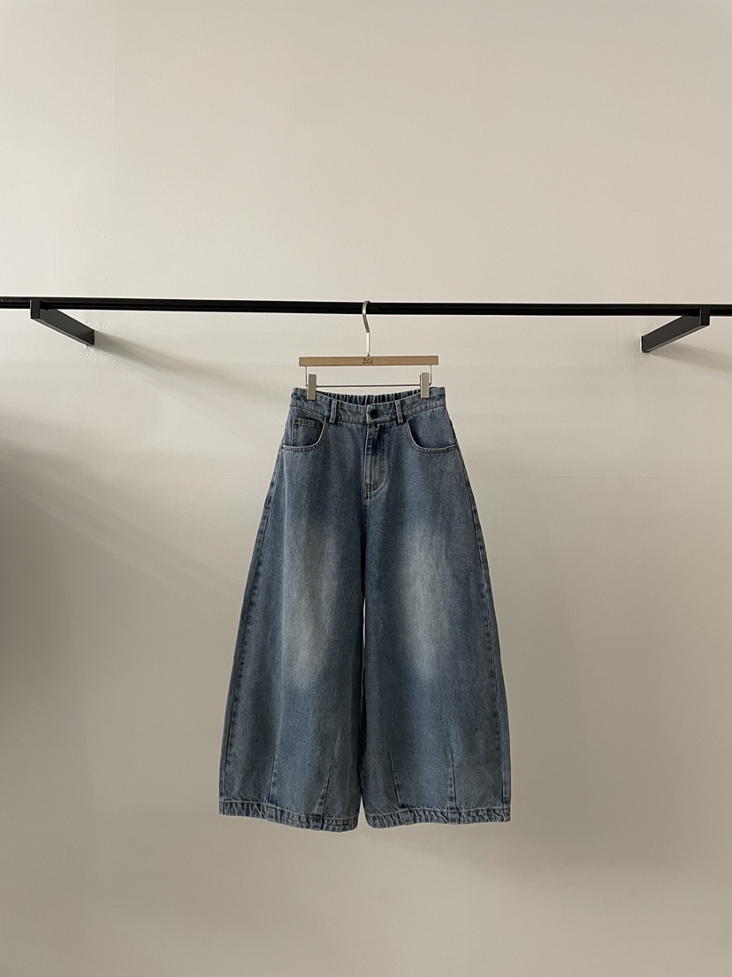 2DA/DARIMI-P韓國東大門代購女裝新款26春夏推薦牛仔褲2DA/DARIMI-P牛仔褲圖色1淺色