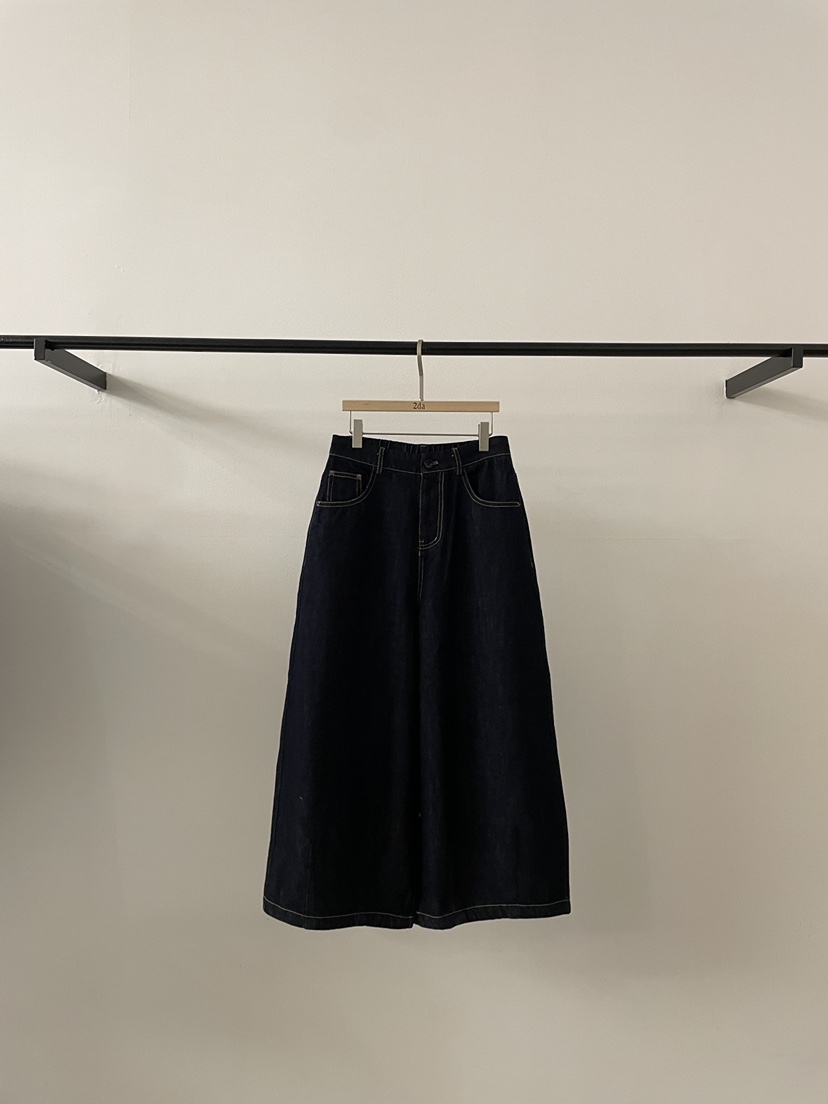 2DA/DARIMI-P韓國東大門代購女裝新款26春夏推薦牛仔褲2DA/DARIMI-P牛仔褲圖色3深藍色