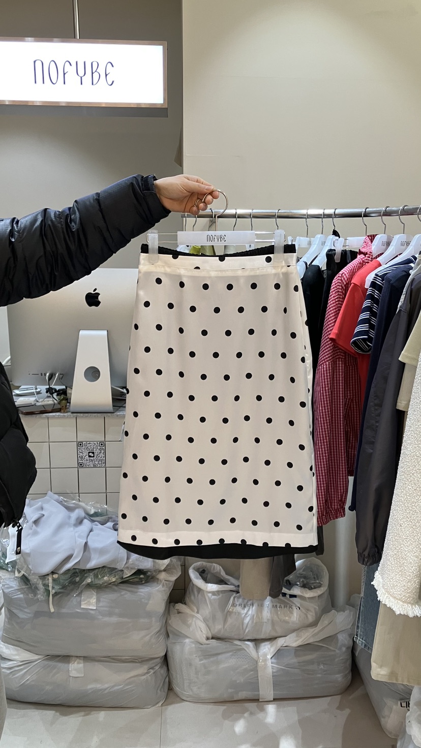 NOFYBE韓國直郵女士新品推薦熱賣人氣26春夏職業時尚長裙NOFYBE長裙圖色2