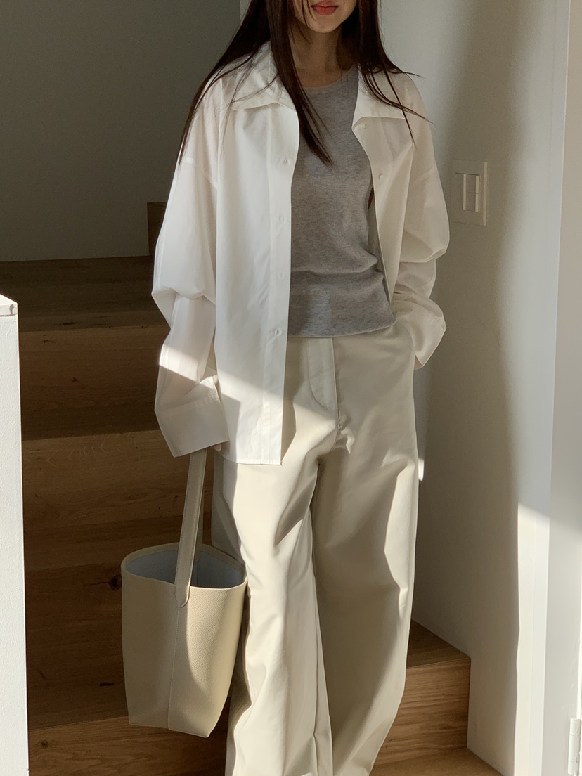 CICI韓國直郵實拍女裝新款26春夏時尚熱賣休閑襯衫蕾絲衫Ci Ci襯衫/蕾絲衫