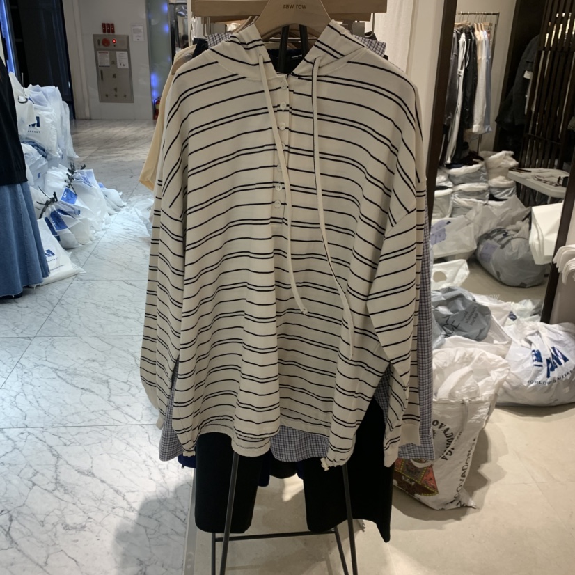 RAWROW韓國東大門直郵女士新款職業時尚人氣熱賣休閑長袖T恤RAWROW長袖T恤圖色3