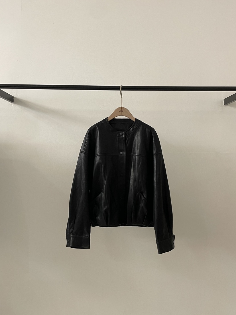 2DA/DARIMI-P韓國代購女裝新品26春夏職業推薦時尚皮衣2DA/DARIMI-P皮衣圖色3