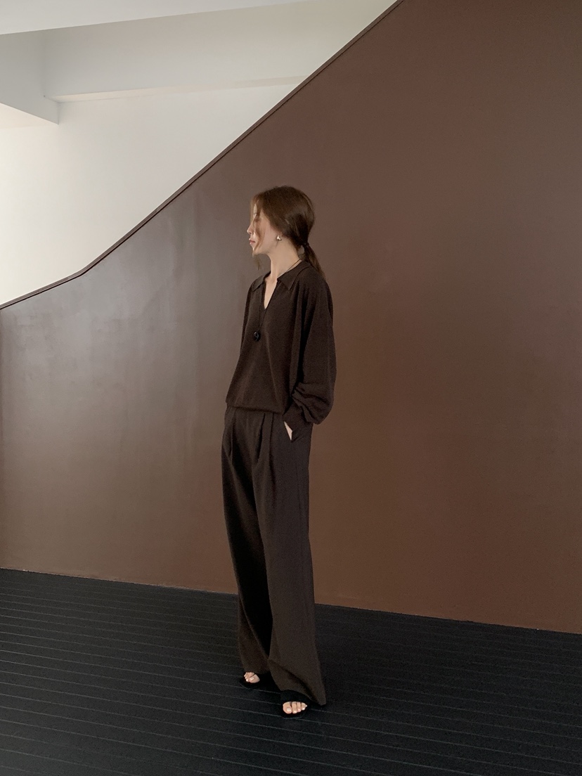 LONG PEAK韓國代購女士新品職業26春夏休閑針織衫不含內搭LONG PEAK針織衫