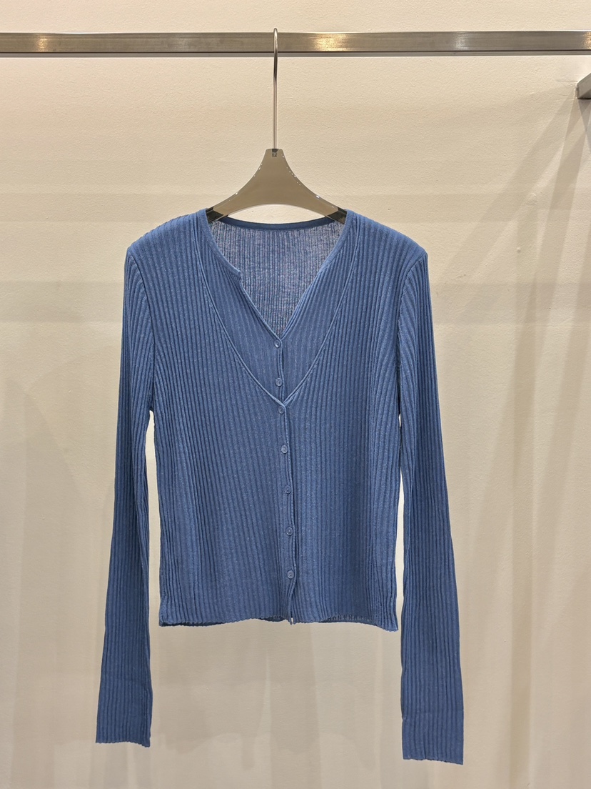 CICI韓國代購女士新款時尚26春夏人氣職業針織衫假兩件開衫Ci Ci針織衫圖色3