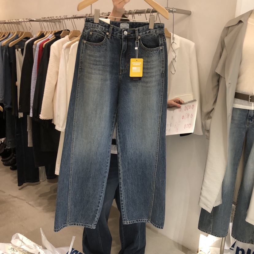 PHILO韓國東大門直郵女裝新品熱賣時尚推薦人氣休閑牛仔褲PHILO牛仔褲圖色1