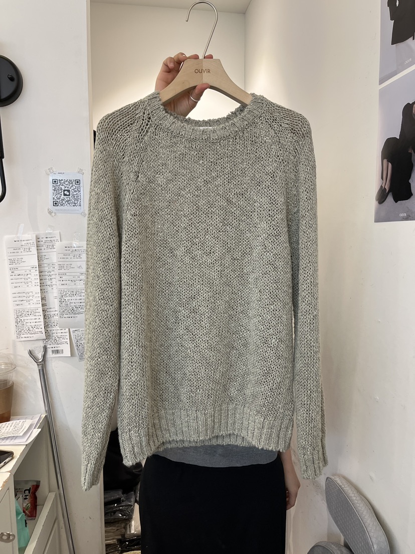 OUVIR韓國東大門代購女裝新款人氣休閑熱賣26春夏時尚針織衫O.V.R/OUVIR針織衫圖色2