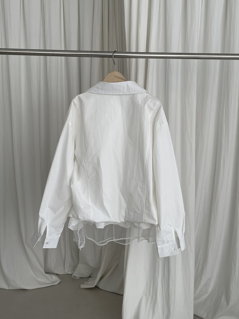 JOURNEY韓國代購女士新款26春夏職業推薦休閑熱賣襯衫蕾絲衫JOURNEY襯衫/蕾絲衫