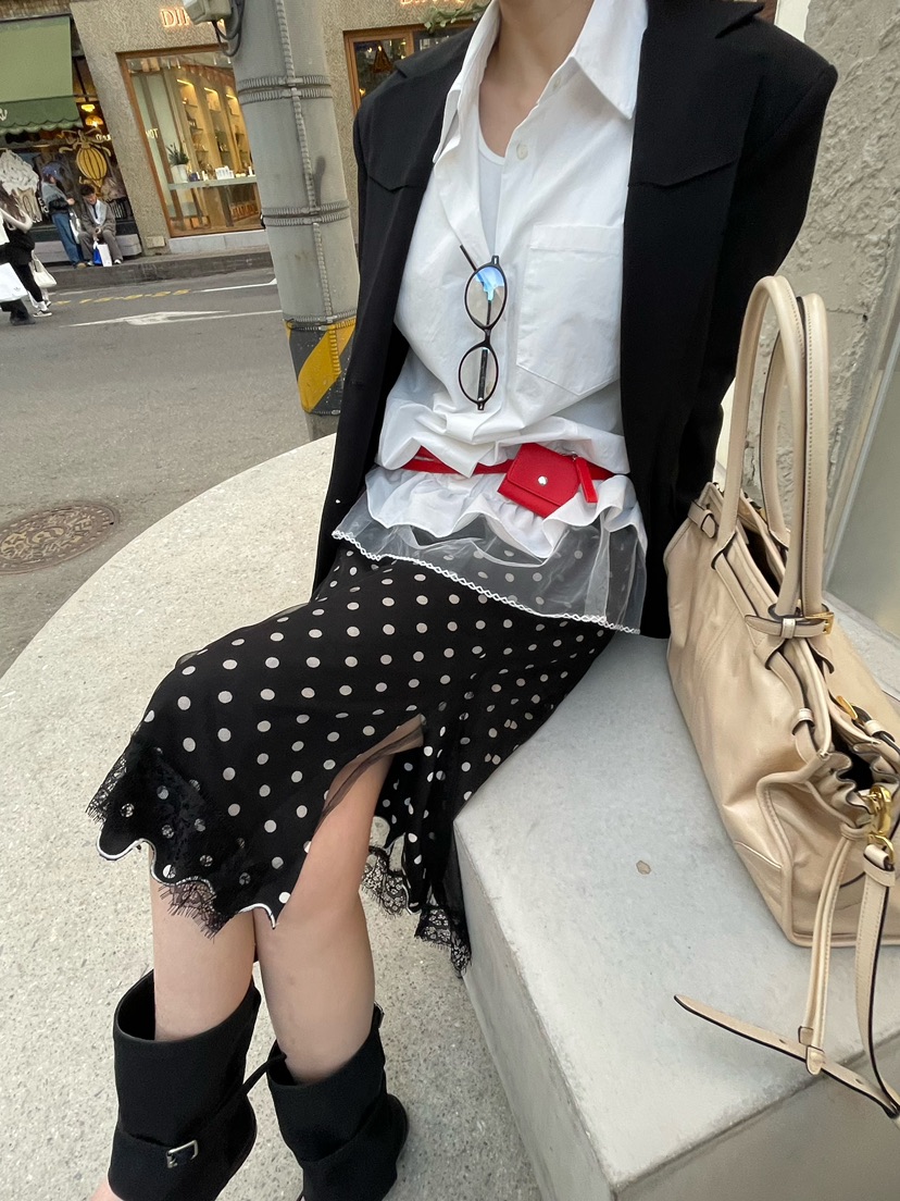 JOURNEY韓國代購女士新款26春夏職業推薦休閑熱賣襯衫蕾絲衫JOURNEY襯衫/蕾絲衫