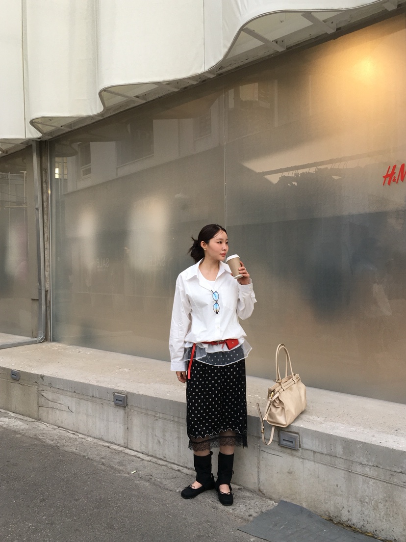 JOURNEY韓國代購女士新款26春夏職業推薦休閑熱賣襯衫蕾絲衫JOURNEY襯衫/蕾絲衫