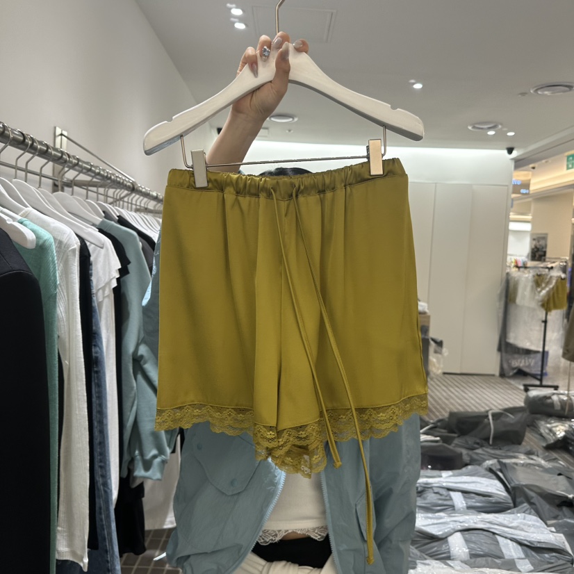 VIVE韓國代購女裝新品26春夏職業人氣休閑推薦時尚熱賣短褲VIVE短褲圖色1