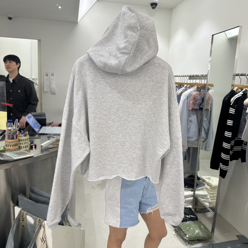 REPELLER韓國東大門直郵女士新品26春夏休閑衛衣連帽衫鴨REPELLER衛衣