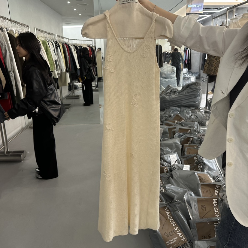 DOUBLE STANDARD/LE SMOKING/MAISONSTAFF韓國東大門代購女裝新款時尚連衣裙MAISONSTAFF連衣裙圖色1